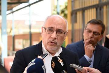 Visita institucional del Cabildo a Valsequillo (Foto TA)